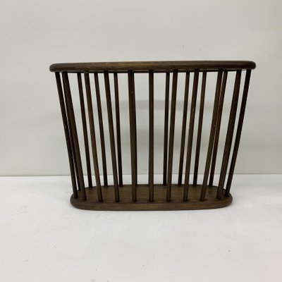 Mid-Century Oval Magazine Rack by Arthur Umanoff, 1950s-BGP-681993