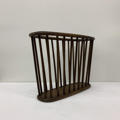 Mid-Century Oval Magazine Rack by Arthur Umanoff, 1950s-BGP-681993