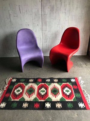 Mid-Century Panton Chairs by Verner Panton for Vitra, Set of 2-OXJ-896946