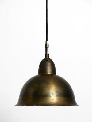 Mid-Century Patinated Brass Church Pendant Lamp-RR-956296