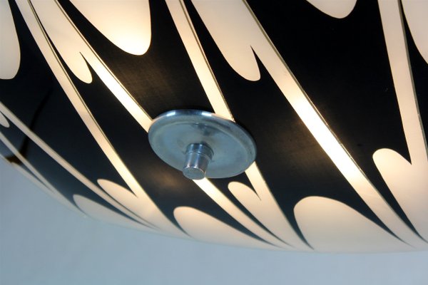 Mid-Century Patterned Ceiling Lamp from Napako-WVS-1118504