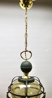 Mid-Century Pendant in Metal and Glass-MJY-1195183