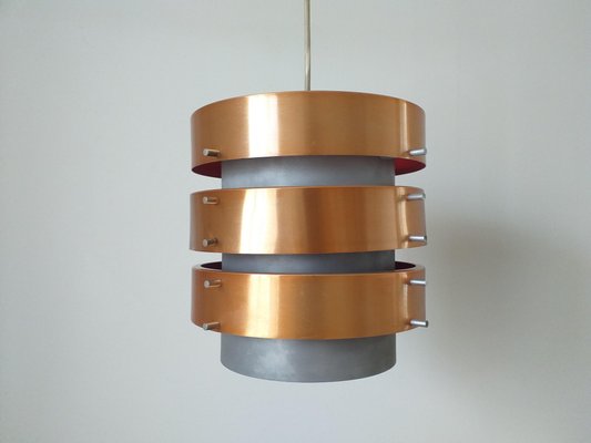 Mid-Century Pendant in Style of Jo Hammerborg, Denmark, 1970s-TZ-807871