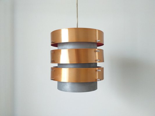 Mid-Century Pendant in Style of Jo Hammerborg, Denmark, 1970s-TZ-807871