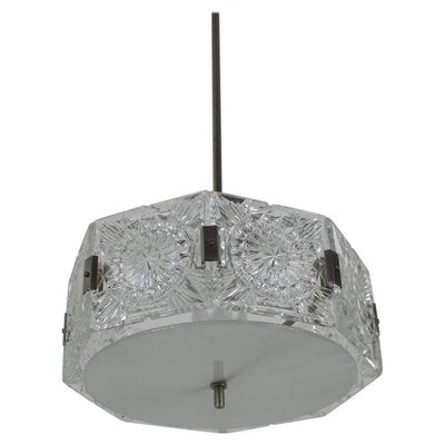 Mid-Century Pendant Lamp by Kamenický Šenov, 1960s-TZ-997072