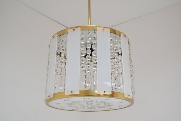 Mid-Century Pendant Lamp from Jablonec Glassworks Novy Bydzov, 1970s-TZ-933423