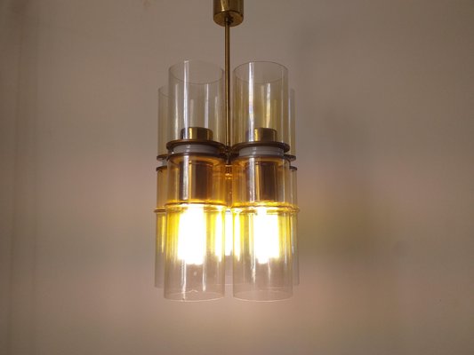 Mid-Century Pendant Lamp from Kamenicky Senov, 1970s-TZ-970537