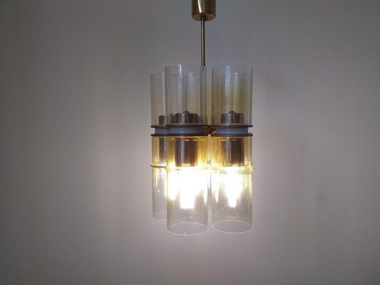 Mid-Century Pendant Lamp from Kamenicky Senov, 1970s-TZ-970537