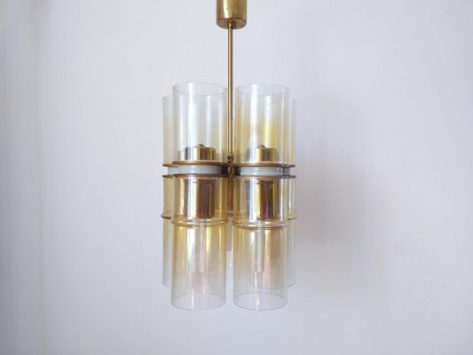 Mid-Century Pendant Lamp from Kamenicky Senov, 1970s-TZ-970537