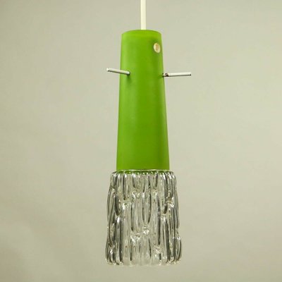 Mid-Century Pendant Lamp in Glass from Rupert Nikoll, 1950s-FUP-1388494