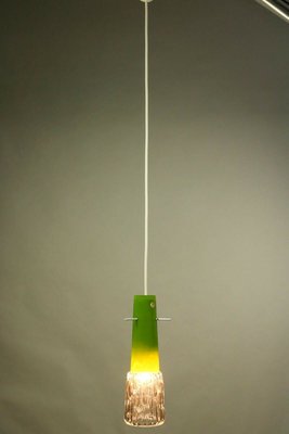 Mid-Century Pendant Lamp in Glass from Rupert Nikoll, 1950s-FUP-1388494