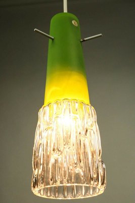 Mid-Century Pendant Lamp in Glass from Rupert Nikoll, 1950s-FUP-1388494