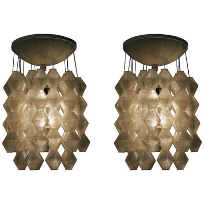 Mid-Century Pendant Lamps from Napako, Set of 2-TZ-1158377