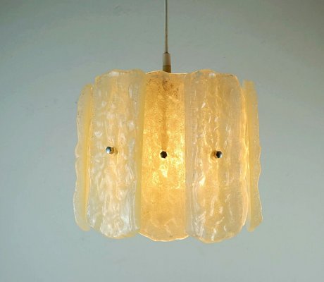 Mid-Century Pendant Light with 12 Acrylic Discs, 1960s-FH-1720684