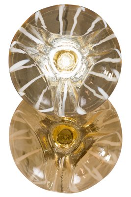 Mid-Century Pendant Light With Murano Blown Glass Globe, Italy-QES-1292907