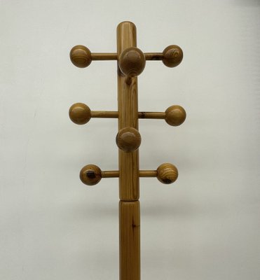 Mid-Century Pine Coat Rack, 1970s-BGP-1719570