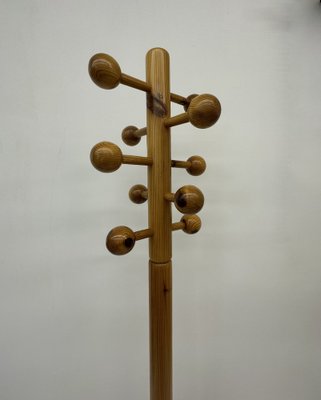 Mid-Century Pine Coat Rack, 1970s-BGP-1719570