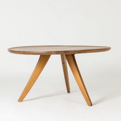 Mid-Century Pine Coffee Table by Carl Malmsten, 1940s-NL-1756206