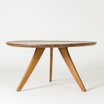 Mid-Century Pine Coffee Table by Carl Malmsten, 1940s-NL-1756206