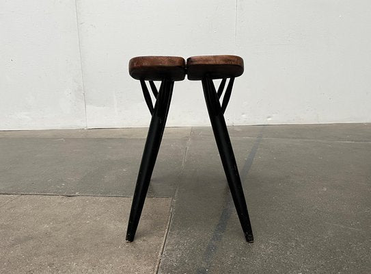 Mid-Century Pirkka Stool by Ilmari Tapiovaara for Laukaan Puu-UAH-1736382