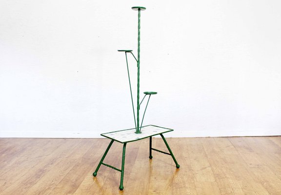 Mid-Century Plant Stand-BQF-1295947