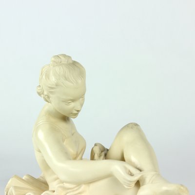 Mid-Century Plaster Sculpture of Ballet Dancer from Jihokera, Czechoslovakia, 1960s-UL-1431891