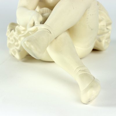 Mid-Century Plaster Sculpture of Ballet Dancer from Jihokera, Czechoslovakia, 1960s-UL-1431891