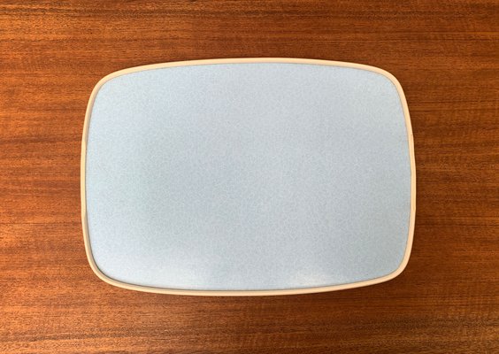 Mid-Century Plastic Blue & Pink Flip Tray, 1960s-UAH-1289262