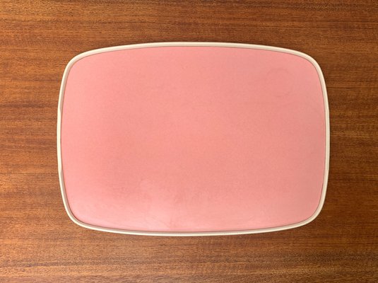 Mid-Century Plastic Blue & Pink Flip Tray, 1960s-UAH-1289262