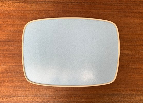 Mid-Century Plastic Blue & Pink Flip Tray, 1960s-UAH-1289262