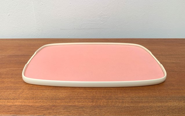 Mid-Century Plastic Blue & Pink Flip Tray, 1960s-UAH-1289262