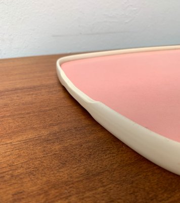 Mid-Century Plastic Blue & Pink Flip Tray, 1960s-UAH-1289262