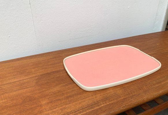 Mid-Century Plastic Blue & Pink Flip Tray, 1960s-UAH-1289262