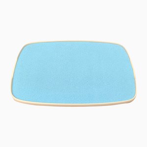 Mid-Century Plastic Blue & Pink Flip Tray, 1960s-UAH-1289262