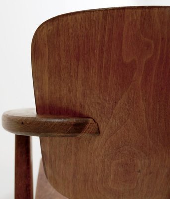 Mid-Century Plywood Beech Chairs, 1950s-JG-1428286