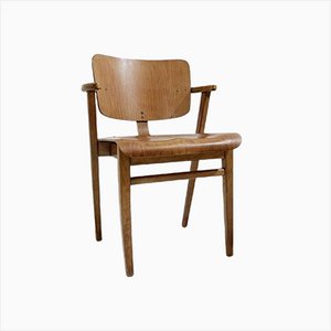 Mid-Century Plywood Beech Chairs, 1950s-JG-1428286