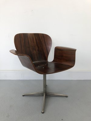 Mid-Century Plywood Focus Chair by A. Belokopytoff for Westnofa-JWH-1273929