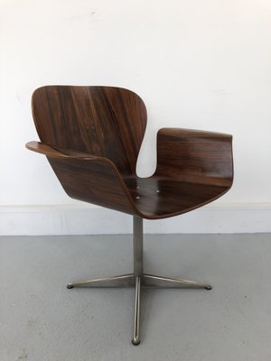 Mid-Century Plywood Focus Chair by A. Belokopytoff for Westnofa-JWH-1273929