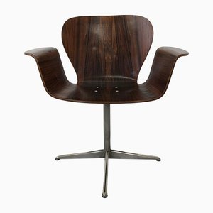 Mid-Century Plywood Focus Chair by A. Belokopytoff for Westnofa-JWH-1273929