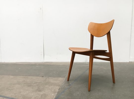 Mid-Century Plywood Side Chair-UAH-851080