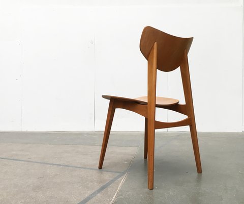 Mid-Century Plywood Side Chair-UAH-851080