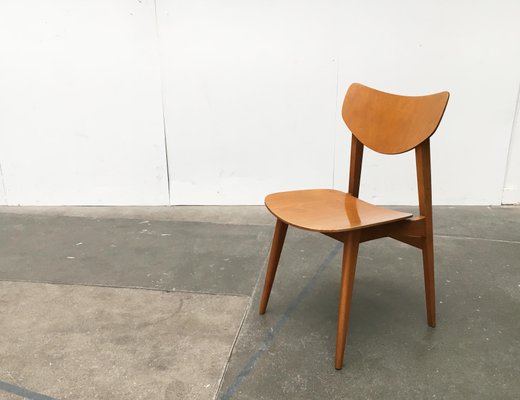 Mid-Century Plywood Side Chair-UAH-851080