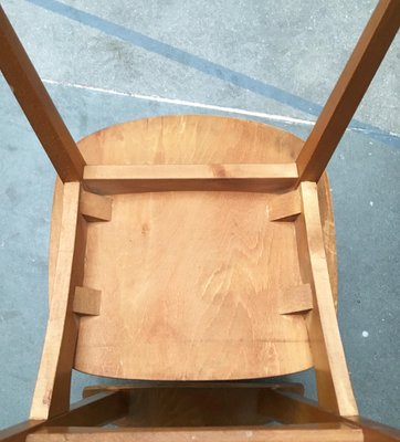 Mid-Century Plywood Side Chair-UAH-851080