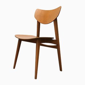 Mid-Century Plywood Side Chair-UAH-851080