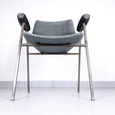 Mid-Century Plywood & Textile Office Chair by Niko Kralj for Stol Kamnik, 1970s-WQC-842999