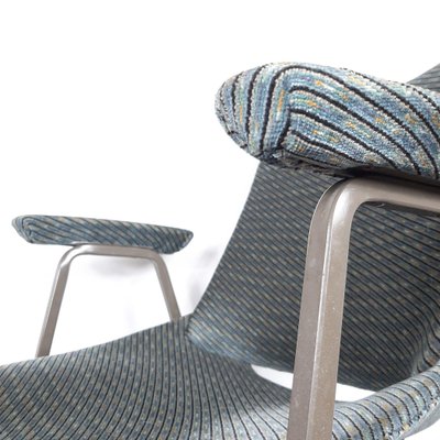 Mid-Century Plywood & Textile Office Chair by Niko Kralj for Stol Kamnik, 1970s-WQC-842999