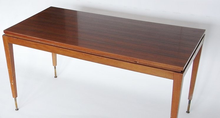 Mid-Century Pull-Out Coffee and Dining Table, 1960s-EP-786356