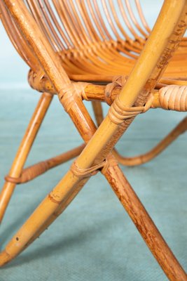 Mid-Century Rattan Armchair from Rohé Noordwolde, 1960s-HGA-1703986