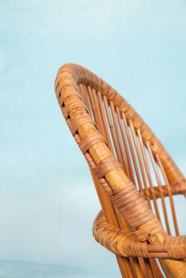 Mid-Century Rattan Armchair from Rohé Noordwolde, 1960s-HGA-1703986