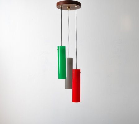 Mid-Century Red Pendant Light, 1950s-OFV-1823808